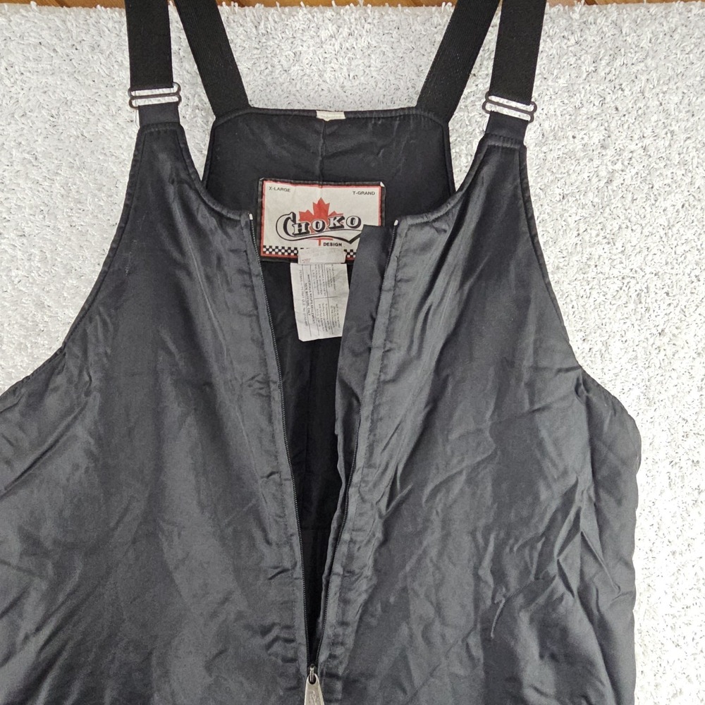 Choko Standard Snow Bibs XL Insulated Full Zippered Legs Snowmobile Pants Canada